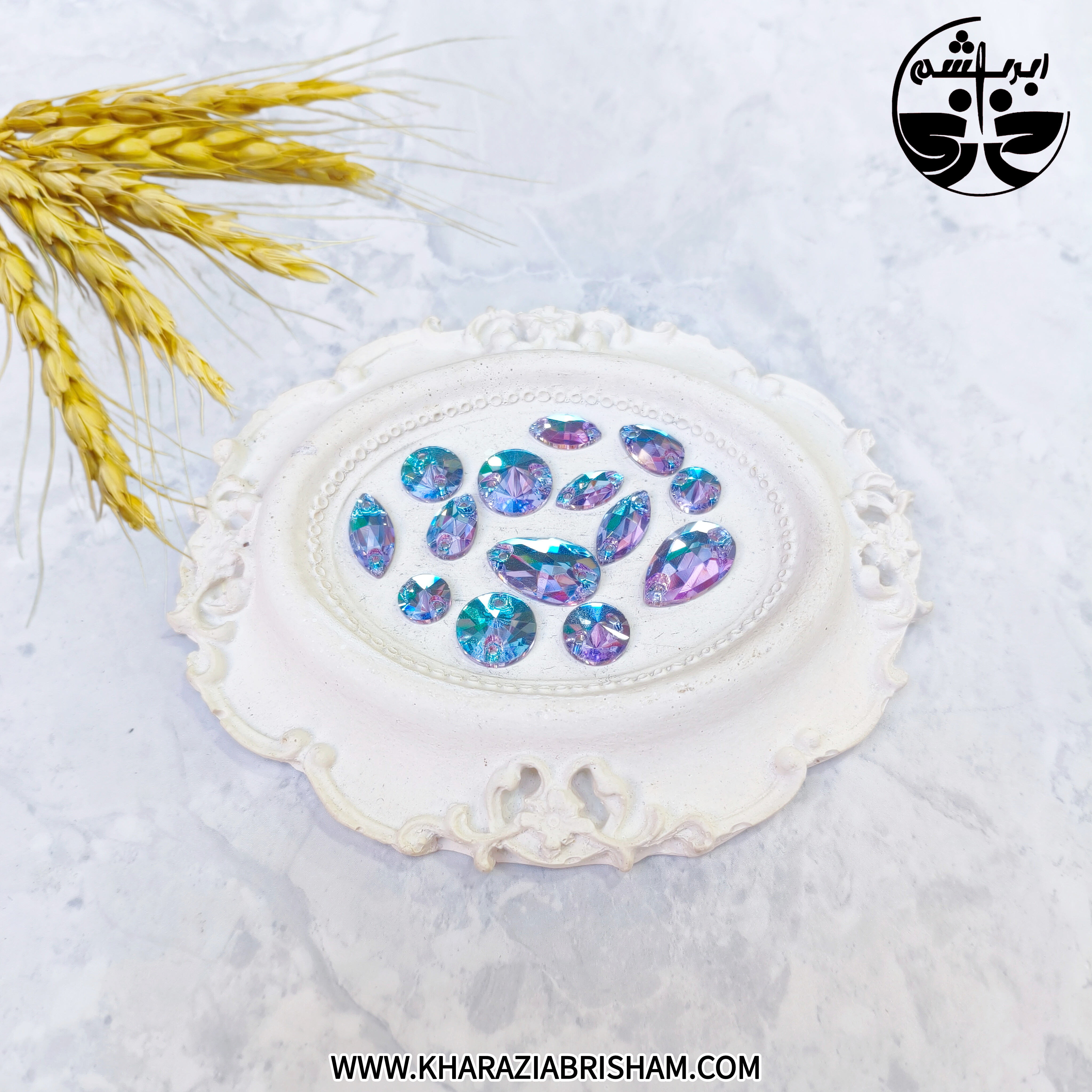 سنگ دوختنی یاسی هفت رنگ