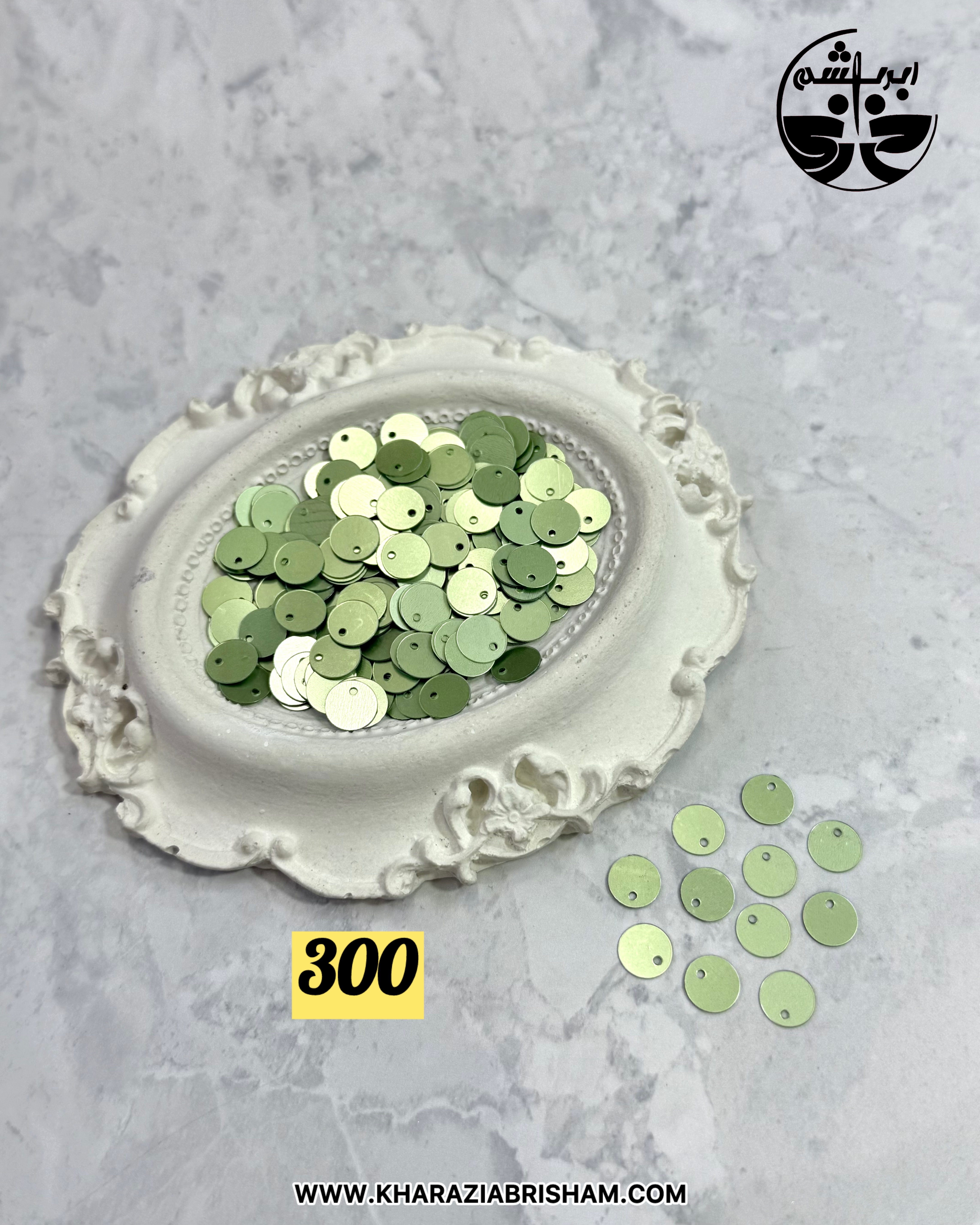 پولک سکه ای سوراخ کنار پولسان( ۸میلیمتر)