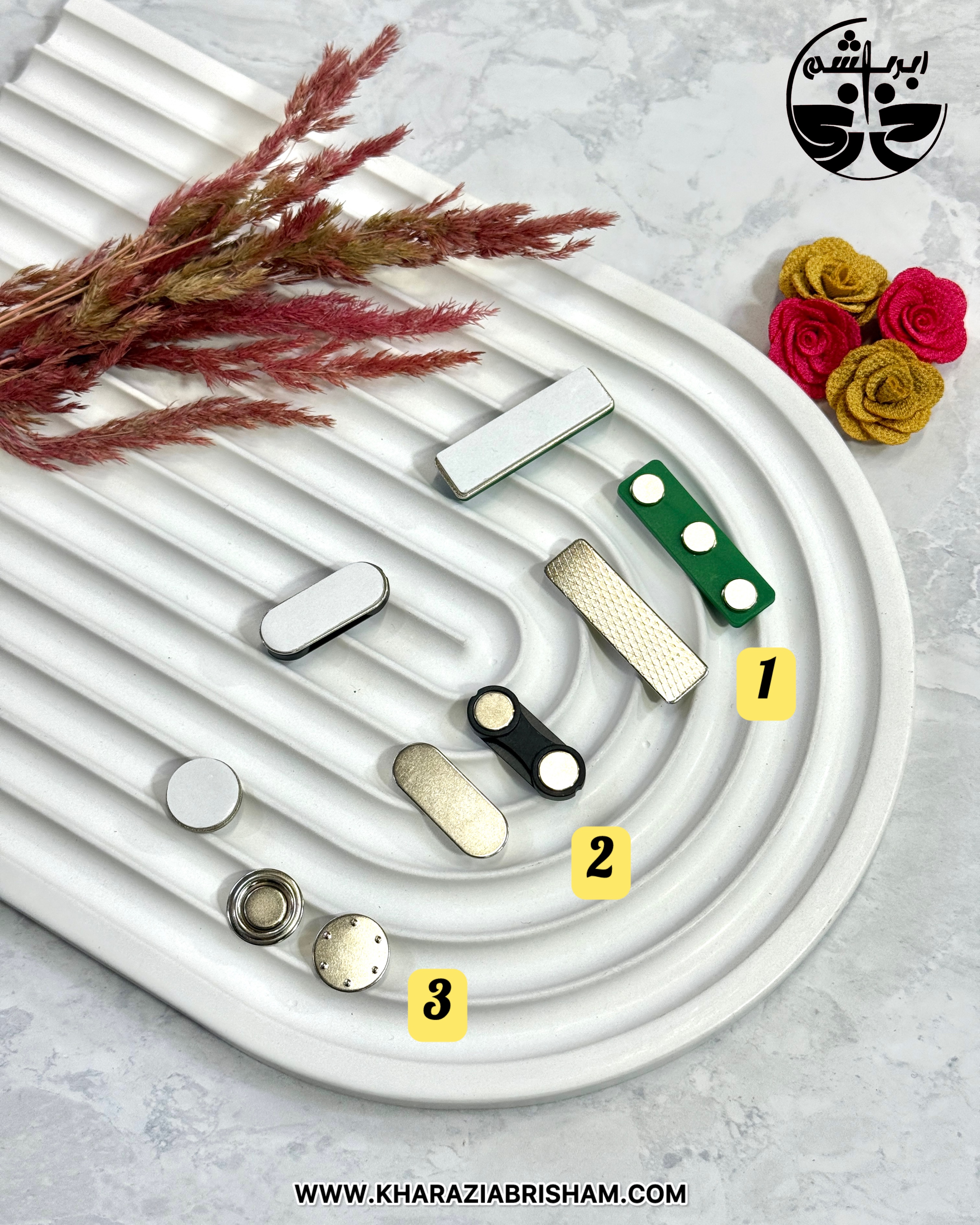 مگنت گل سینه